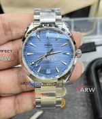 VS Factory Super Clone Omega Aqua Terra Summer Blue Dial Stainless Steel Watch 
